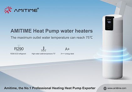 AMITIME AquaSTAR-Serie: Innovativer, Öko-Smart-Wärmepumpen-Warmwasser bereiter