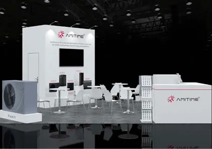 AMITIME wird auf der Pool Spa Patio Expo mit seiner atember aub enden neuen Pool-Wärmepumpe zu einem großen Debüt erscheinen!